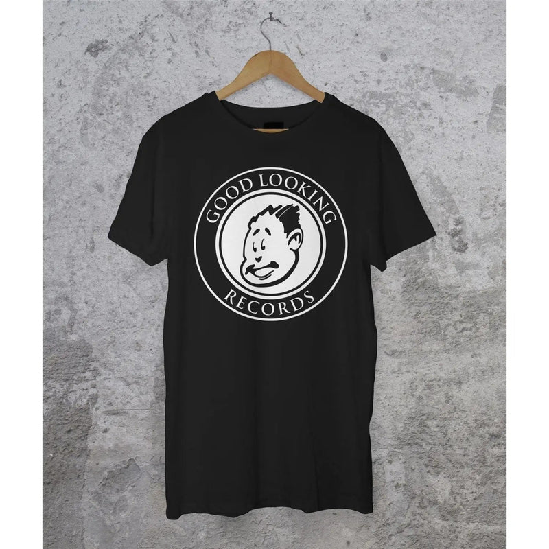 Good Looking Records T-Shirt - Jungle Drum n Bass LTJ Bukem Metalheadz L / Black