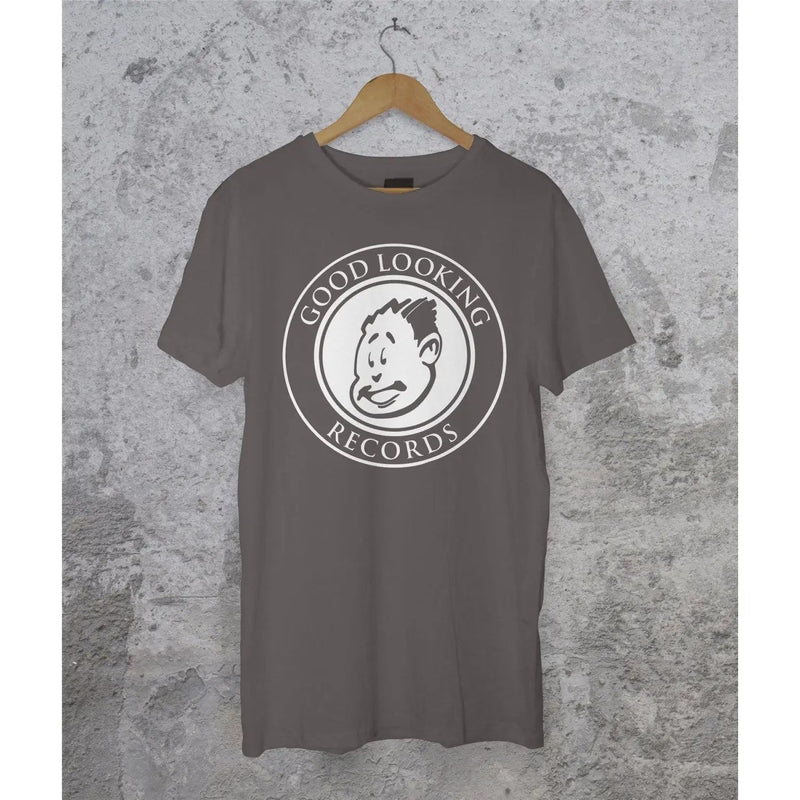 Good Looking Records T-Shirt - Jungle Drum n Bass LTJ Bukem Metalheadz L / Charcoal