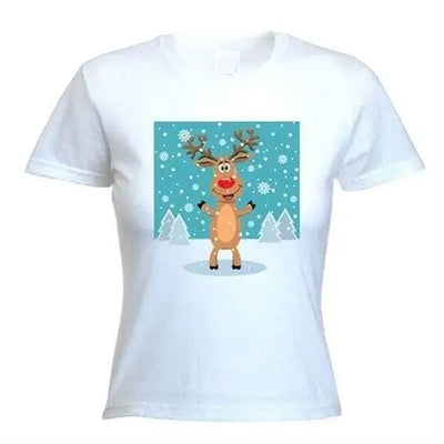 Goofy Rudolph The Red Nosed Reindeer Women's T-Shirt