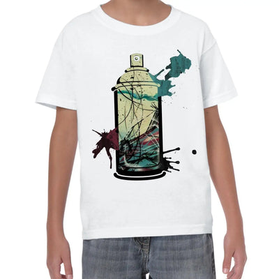 Graffiti Aerosol Spray Can Children's T-Shirt 9-10