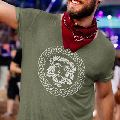 Green Man T-Shirt - Mens T-Shirt