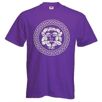 Green Man T-Shirt XL / Purple