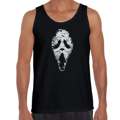 Grim Reaper Scream Men's Tank Vest Top XL
