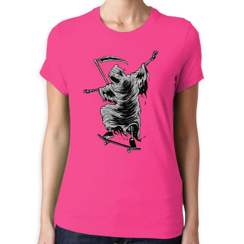 Grim Reaper Skateboarder Women&