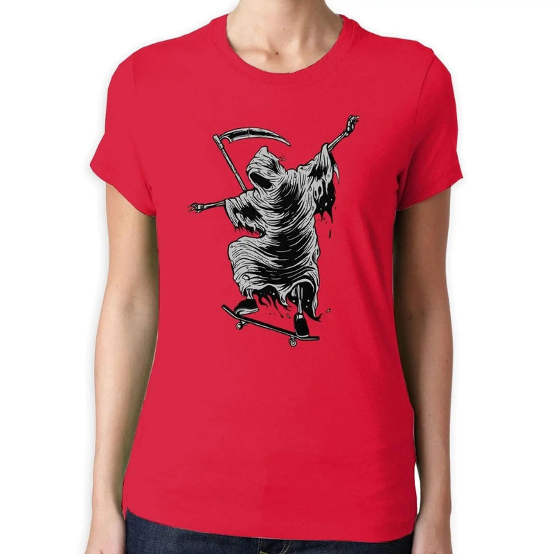 Grim Reaper Skateboarder Women&