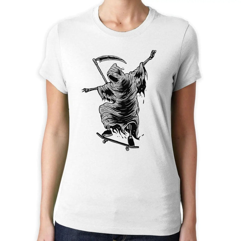 Grim Reaper Skateboarder Women&