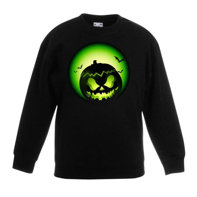 Halloween Pumpkin Children's Unisex Sweatshirt Jumper 14-15