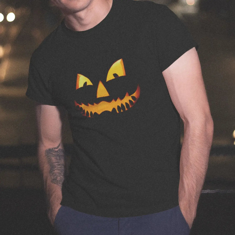 Halloween Pumpkin Face Fancy Dress T-Shirt