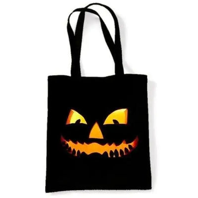 Halloween Pumpkin Face Shoulder Bag