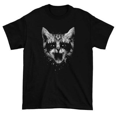 Heavy Metal Pussy Cat Men's T-Shirt 3XL