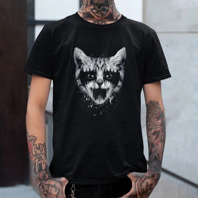 Heavy Metal Pussy Cat Men's T-Shirt