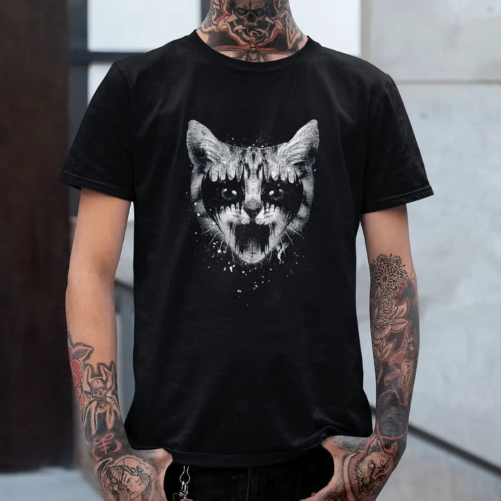 Heavy Metal Pussy Cat Men's T-Shirt – Tribal T-Shirts