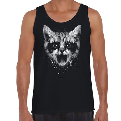 Heavy Metal Pussy Cat Men's Tank Vest Top XXL