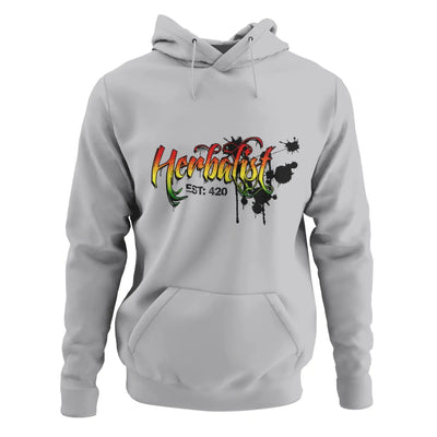 Herbalist 420 Cannabis Men’s Pouch Pocket Hoodie Hooded