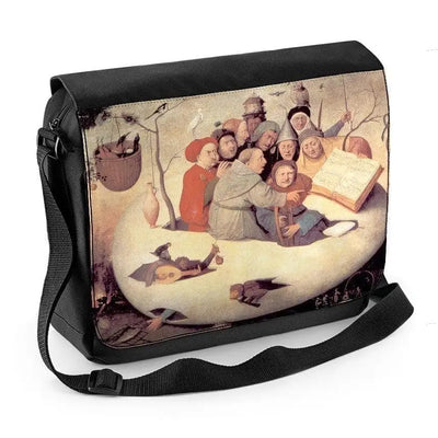 Hieronymus Bosch Concert in the Egg Laptop Messenger Bag
