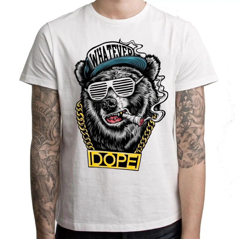 Hip Hop Dope Bear Men&