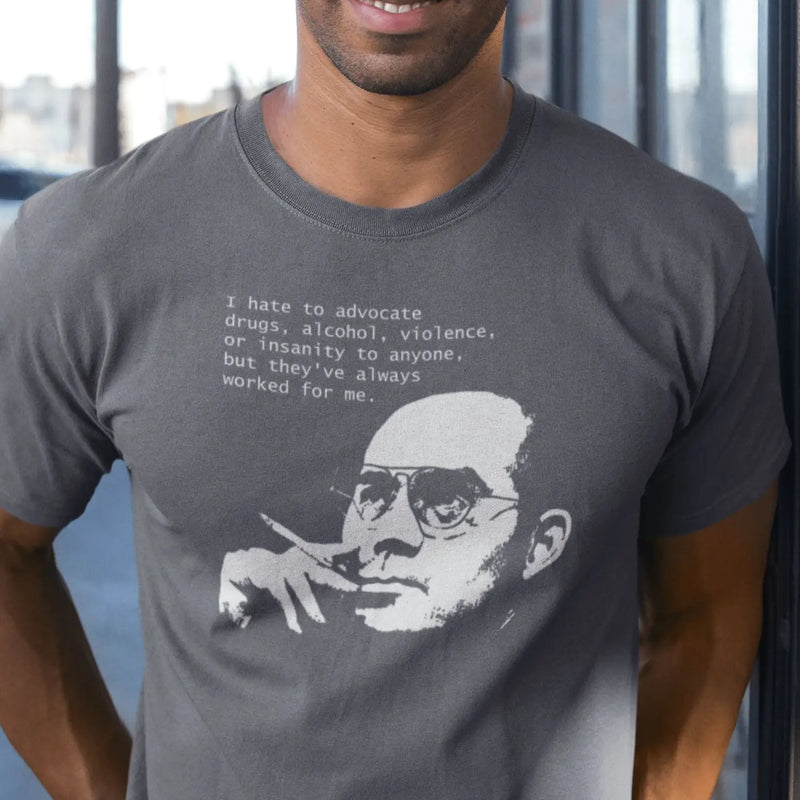 Hunter S Thompson Drugs Quote Men&