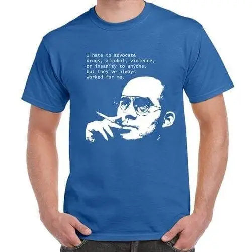 Hunter S Thompson Drugs Quote Men&