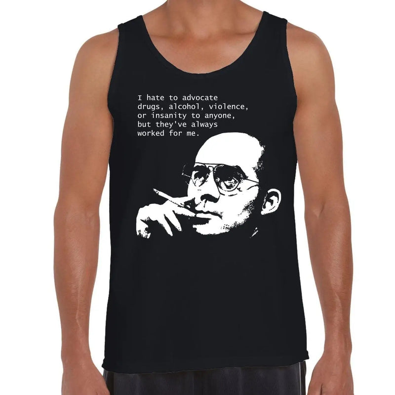 Hunter S Thompson Drugs Quote Men&