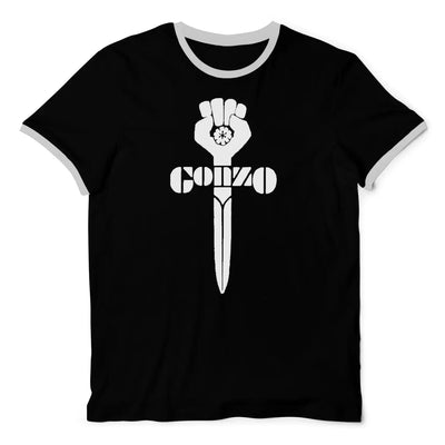 Hunter Thompson Gonzo Contrast Ringer T-Shirt XL