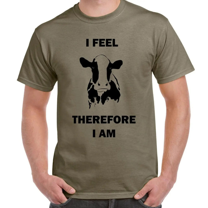 I Feel Therefore I Am Vegetarian Men&