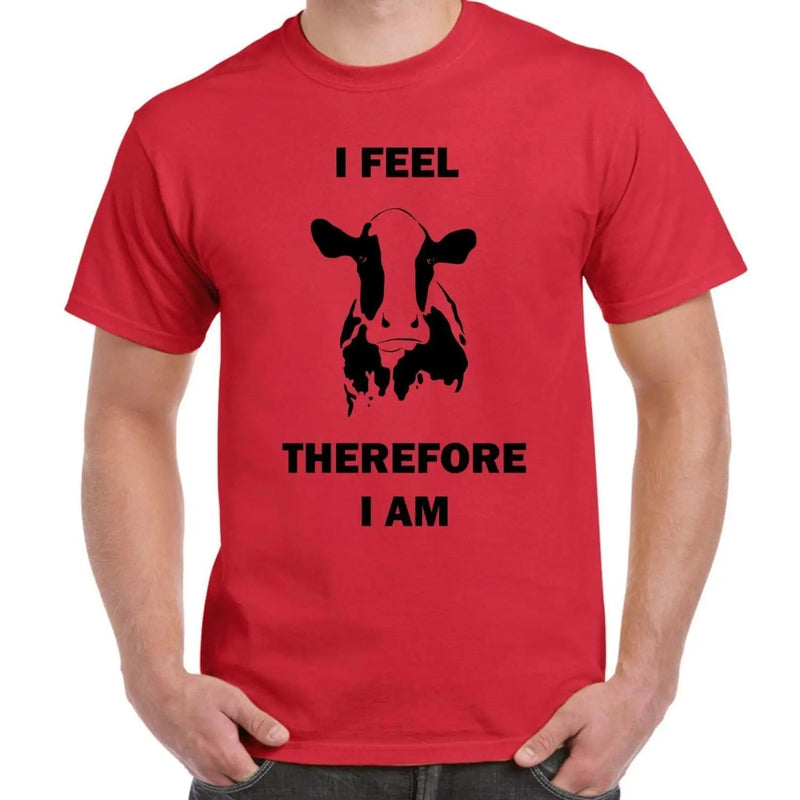 I Feel Therefore I Am Vegetarian Men&