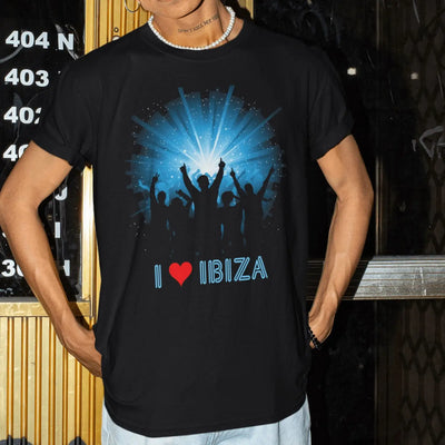 I Love Ibiza Crowd Men's T-Shirt