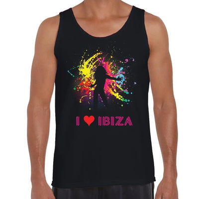 I Love Ibiza Dancer Men's Tank Vest Top S