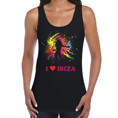 I Love Ibiza Dancer Women's Tank Vest Top S