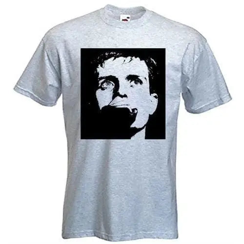 Ian Curtis T-Shirt L / Light Grey