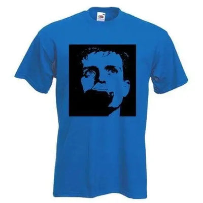 Ian Curtis T-Shirt L / Royal Blue