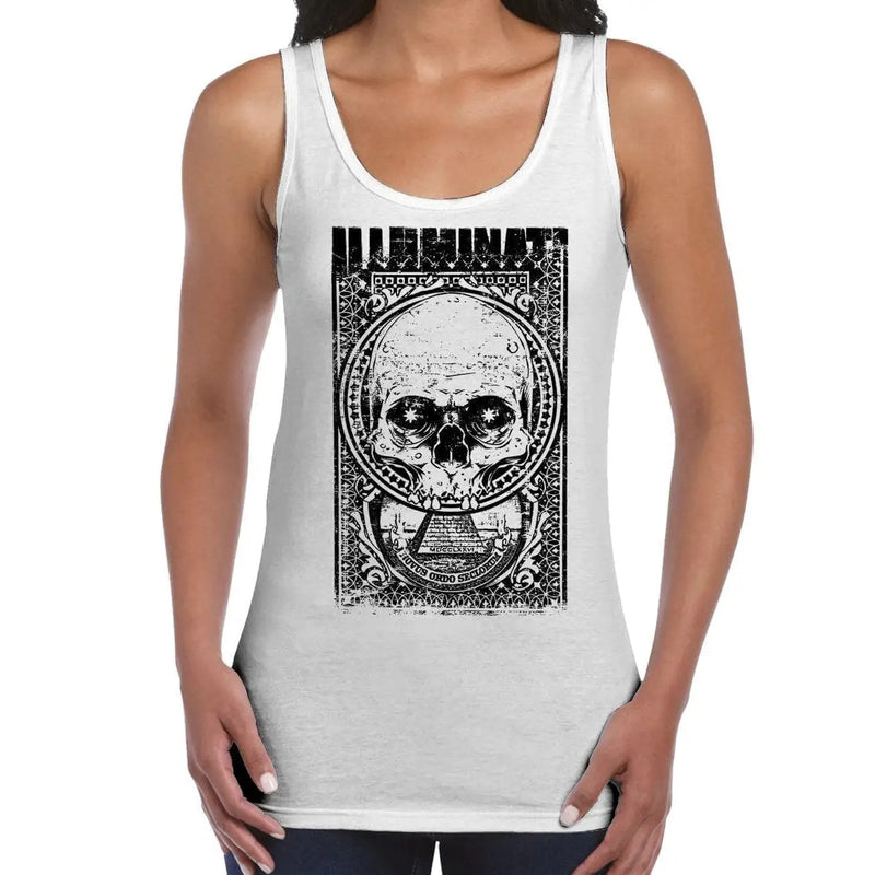 Illuminati Skull NWO Women&