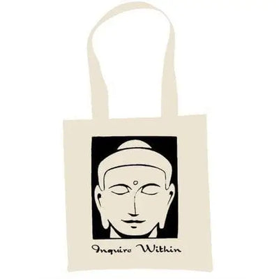 Inquire Within Shoulder Bag Cream