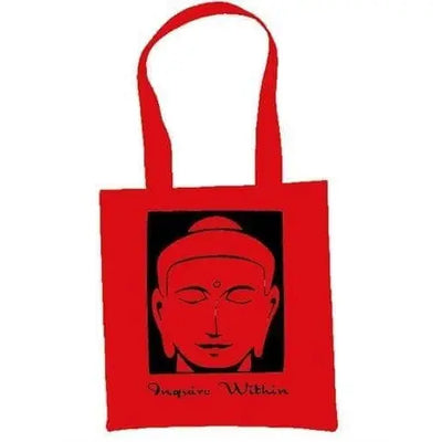 Inquire Within Shoulder Bag Red