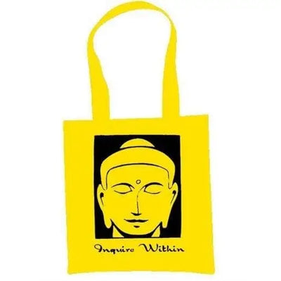 Inquire Within Shoulder Bag Yellow
