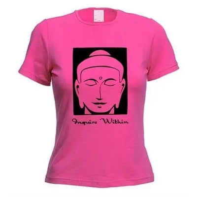 Inquire Within Women's T-Shirt L / Dark Pink