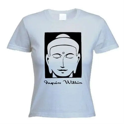 Inquire Within Women's T-Shirt L / Light Grey
