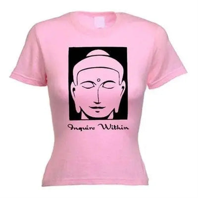 Inquire Within Women's T-Shirt L / Light Pink