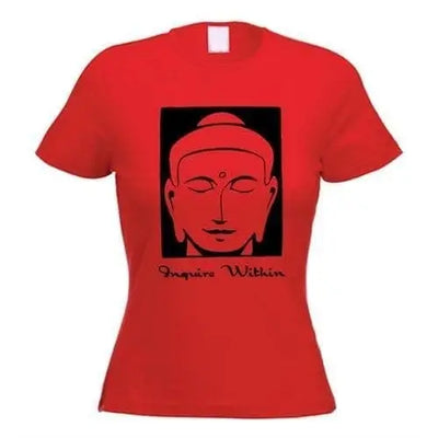 Inquire Within Women's T-Shirt L / Red