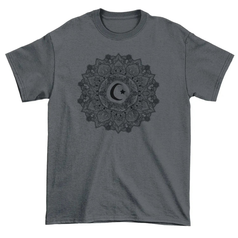 Islamic Crescent Mandala Large Print Men&
