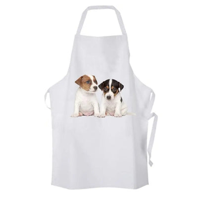 Jack Russell Puppies Kitchen Apron