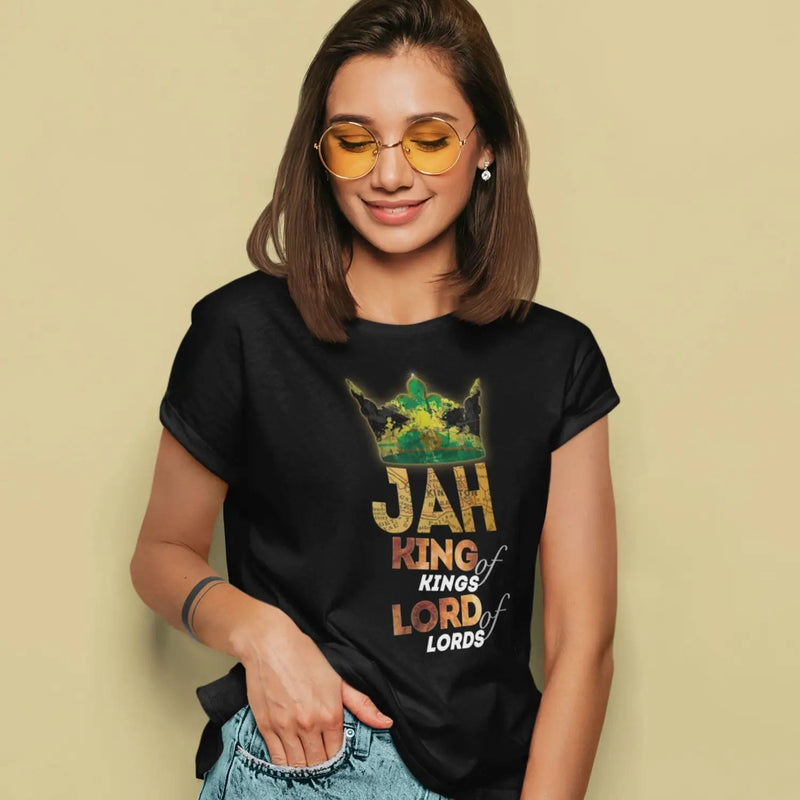 Jah King of Kings Rasta Reggae Women’s T-Shirt - Womens