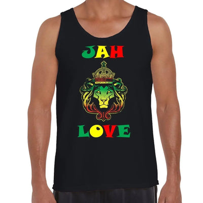 Jah Love Reggae Men's Tank Vest Top M