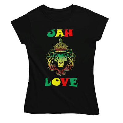 Jah Love Women’s T-Shirt - M - Womens T-Shirt