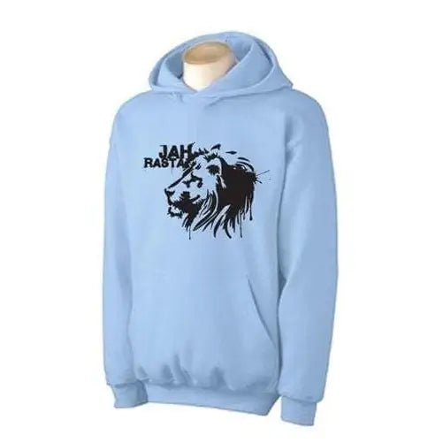 Jah Rasta Hoodie S / Light Blue