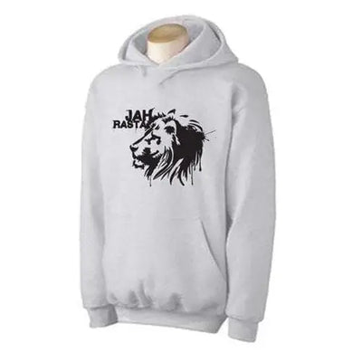 Jah Rasta Hoodie S / Light Grey