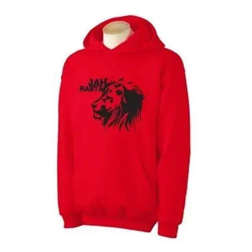 Jah Rasta Hoodie S / Red