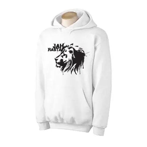 Jah Rasta Hoodie S / White