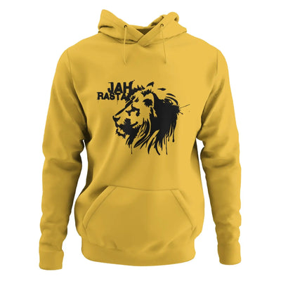 Jah Rasta Hoodie - S / Yellow - Hoodie