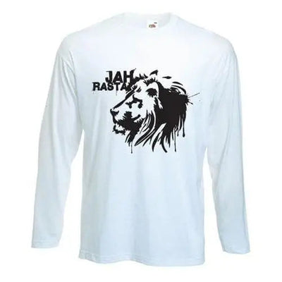 Jah Rasta Long Sleeve T-Shirt L / White